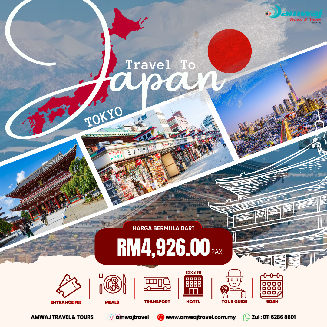 Poster Pakej Tokyo